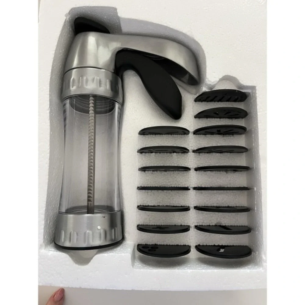 Wilton Cookie Pro Ultra II‎ Cookie Press 16 Shaping Disks Box Booklet Complete